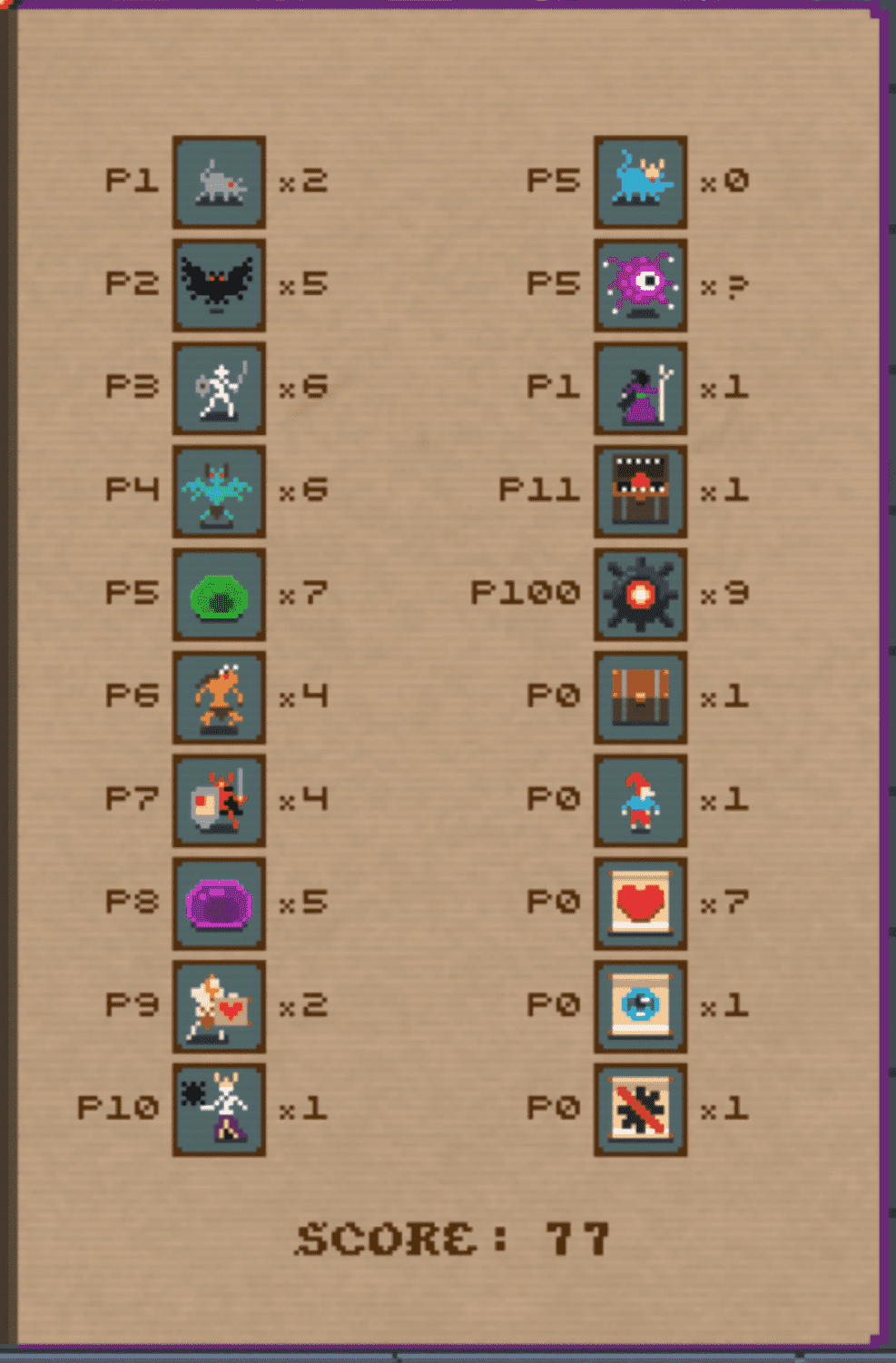 DragonSweeper Monster Variety