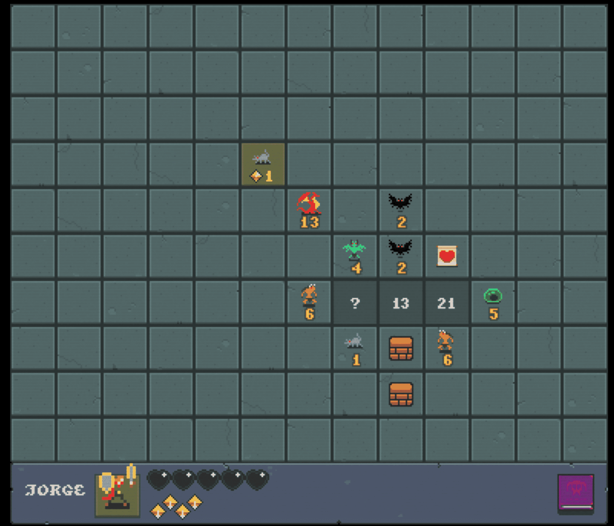 DragonSweeper Character Progression